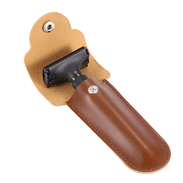 Razor Case Holder - Suede & Saddle Leather Co.