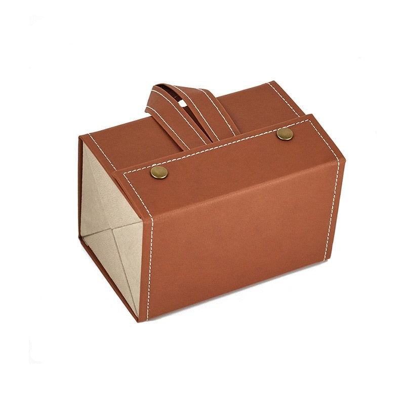 Leather Sunglasses Case - Suede & Saddle Leather Co.