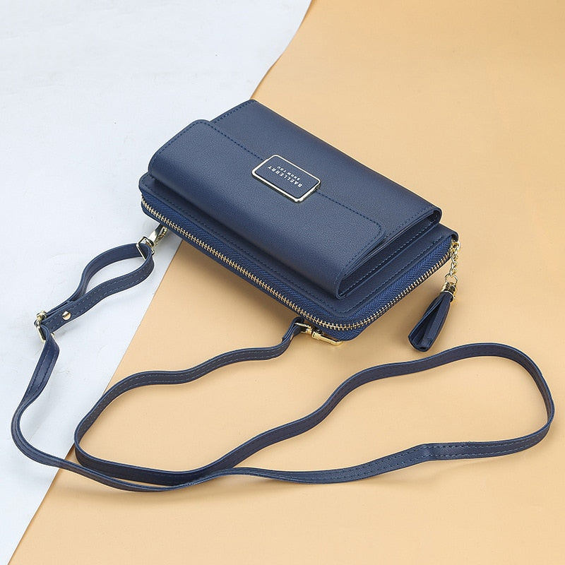 Mini Crossbody Bag - Suede & Saddle Leather Co.