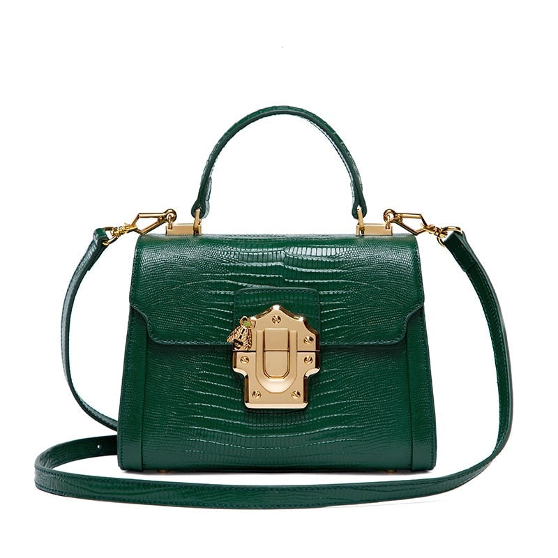Luxury Leather Handbag - Suede & Saddle Leather Co.
