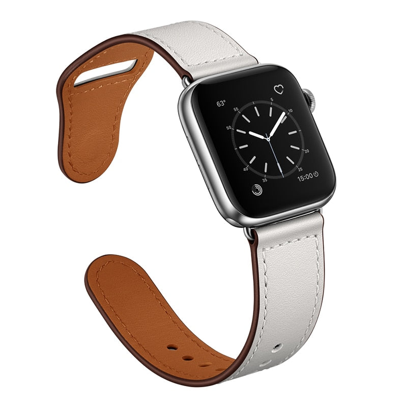 Leather Strap for Apple Watch - Suede & Saddle Leather Co.