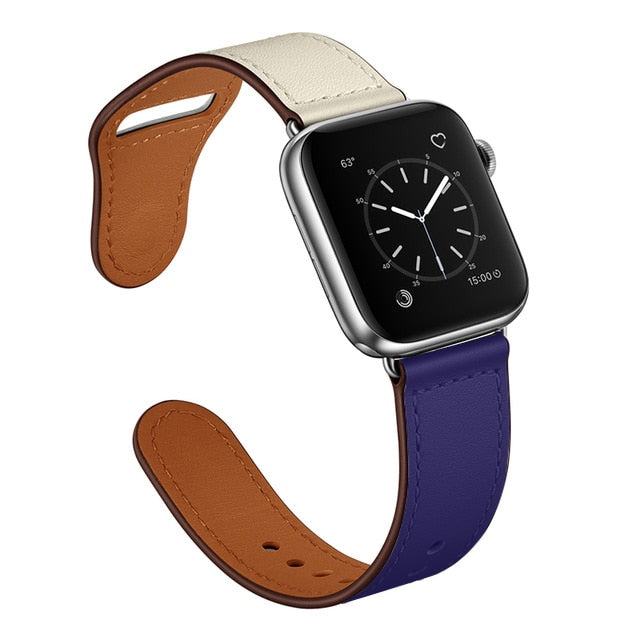 Leather Strap for Apple Watch - Suede & Saddle Leather Co.