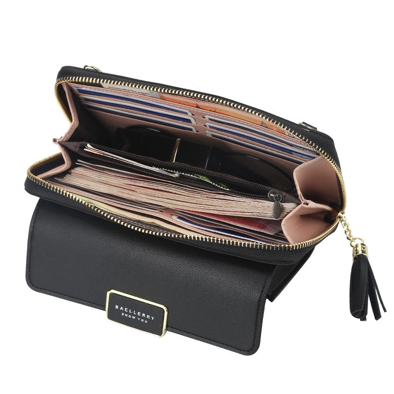 Mini Crossbody Bag - Suede & Saddle Leather Co.