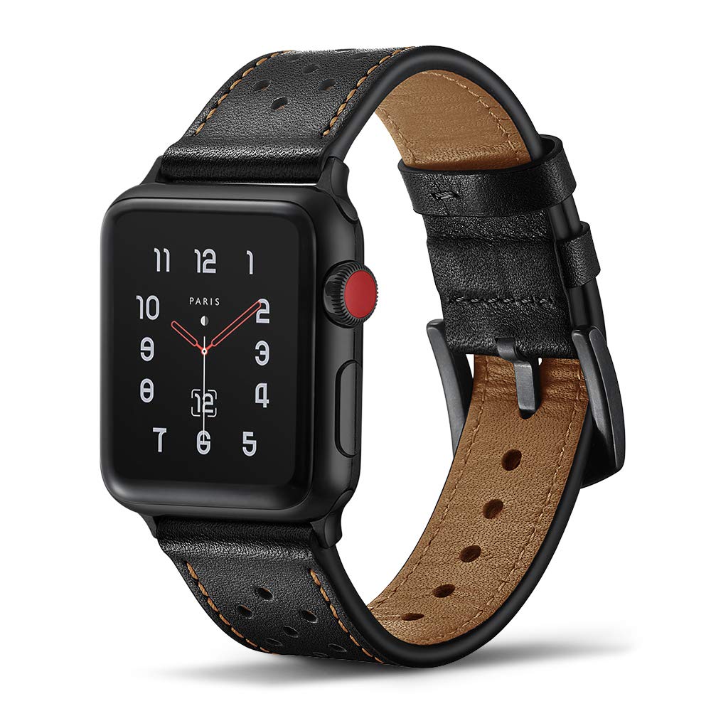 Leather Strap For Apple Watch - Suede & Saddle Leather Co.