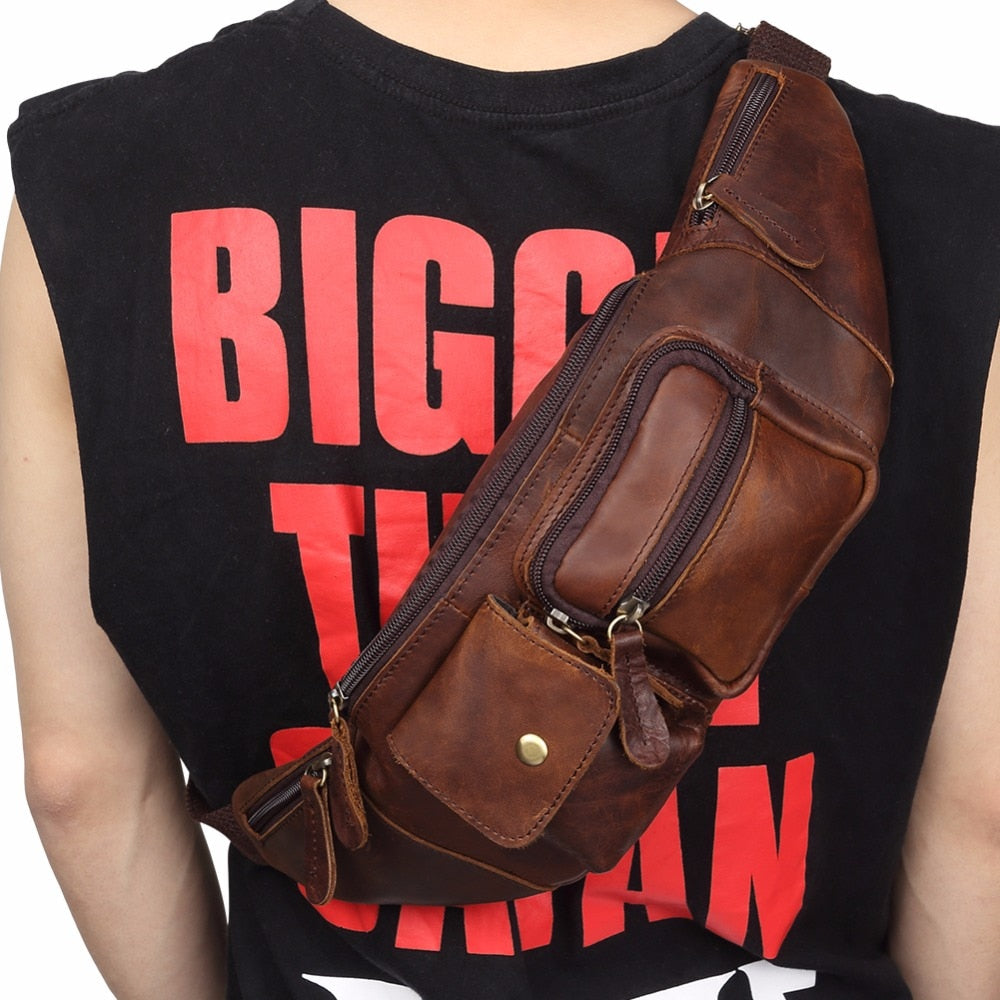 Leather Waist Bag - Suede & Saddle Leather Co.