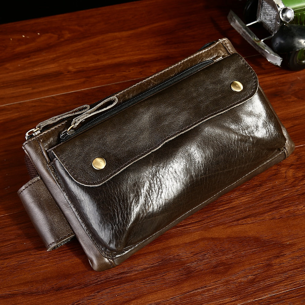 Leather Belt Bag - Suede & Saddle Leather Co.