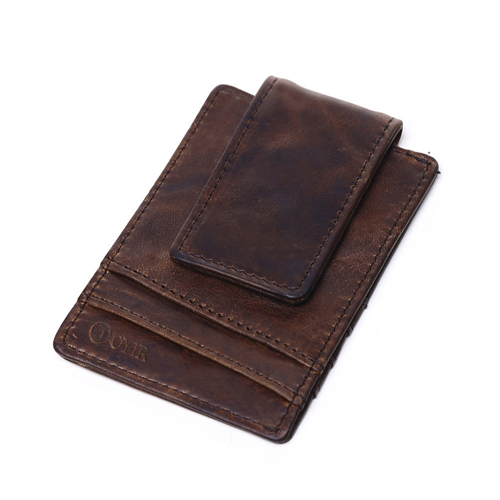 Genuine Leather Money Clip - Suede & Saddle Leather Co.