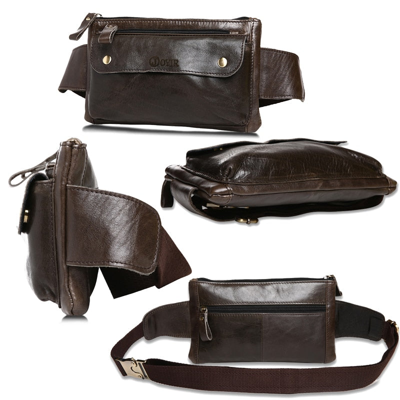 Leather Belt Bag - Suede & Saddle Leather Co.