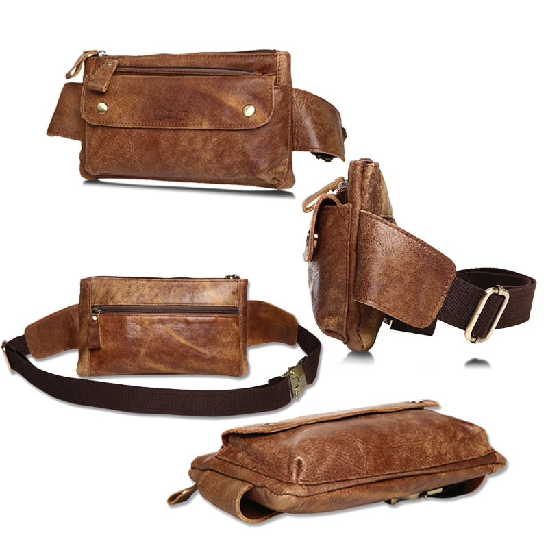 Leather Belt Bag - Suede & Saddle Leather Co.