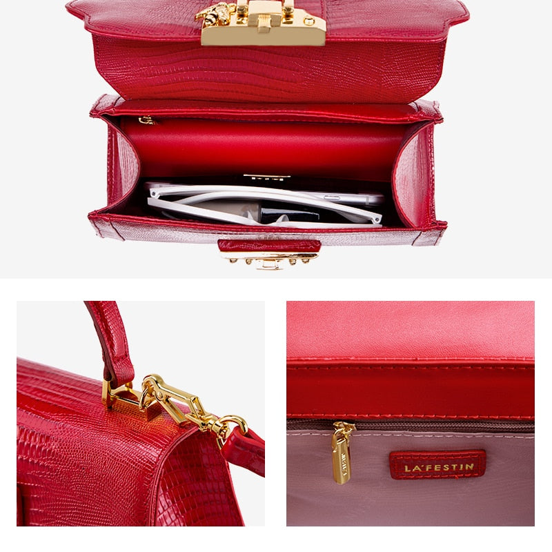 Luxury Leather Handbag - Suede & Saddle Leather Co.