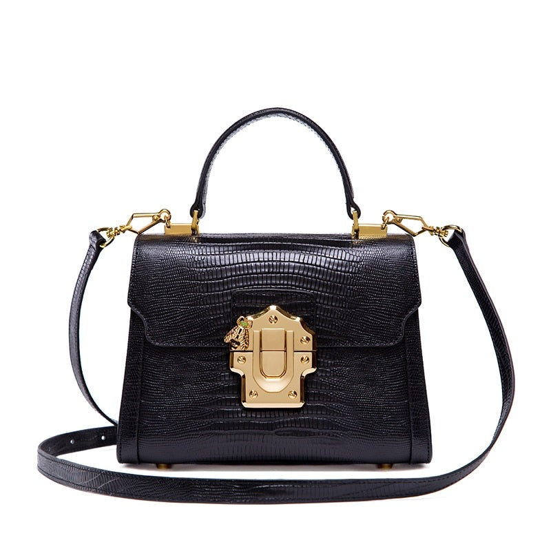 Luxury Leather Handbag - Suede & Saddle Leather Co.