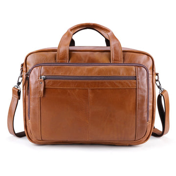 All-Day Leather Messenger Bag
