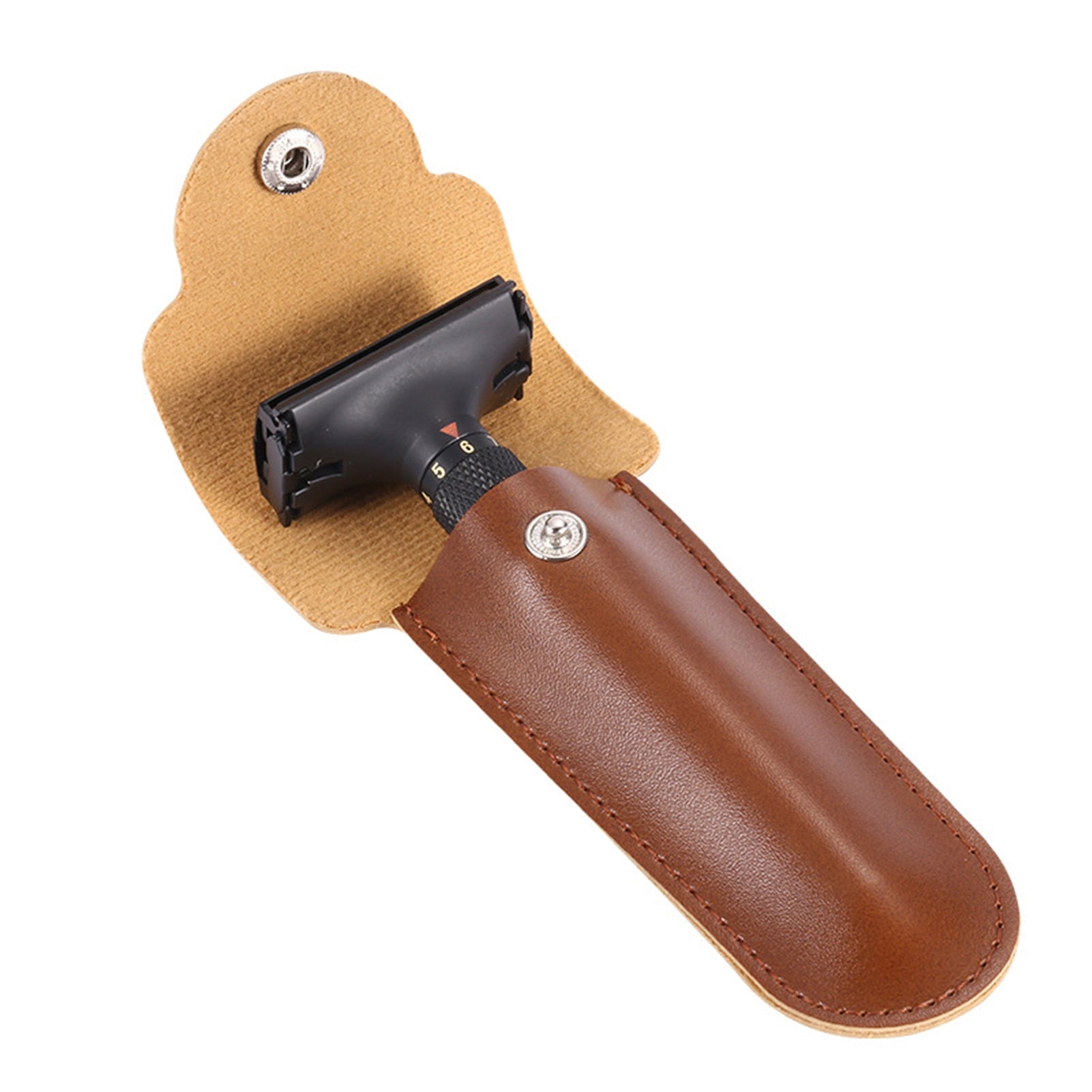 Razor Case Holder - Suede & Saddle Leather Co.