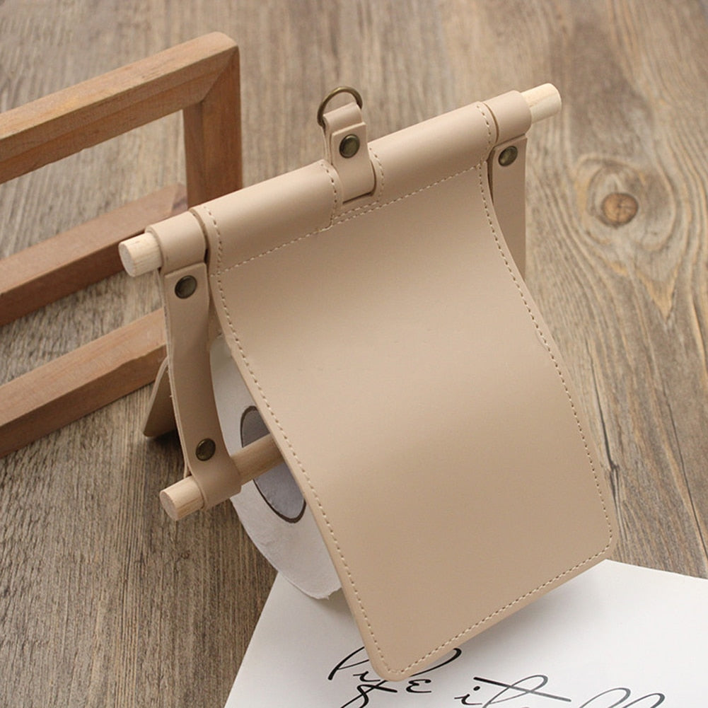 Hanging Tissue Holder - Suede & Saddle Leather Co.