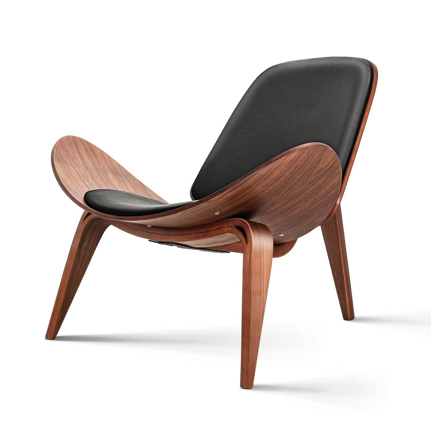 Nordic Lounge Chair - Suede & Saddle Leather Co.