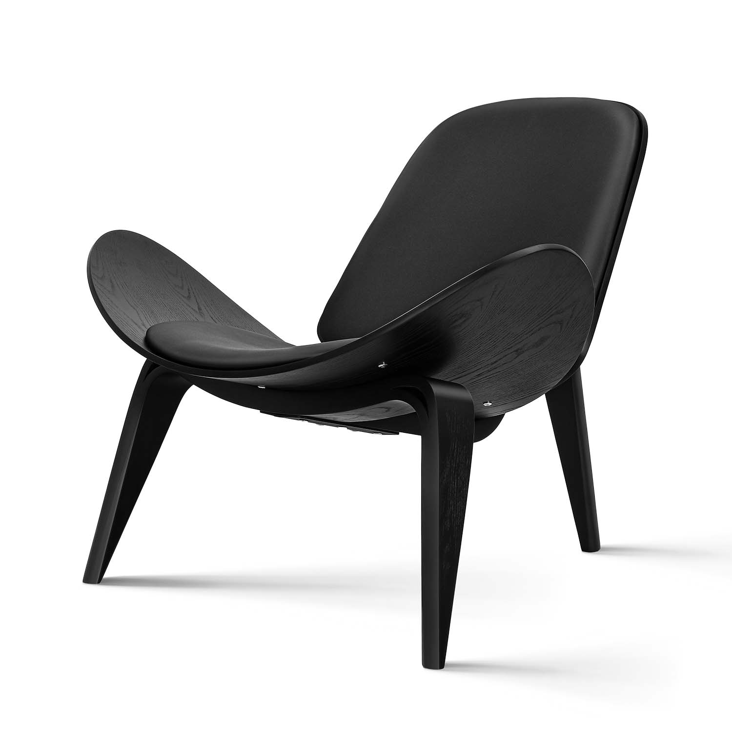 Nordic Lounge Chair - Suede & Saddle Leather Co.